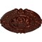 Ekena Millwork Southampton Ceiling Medallion (Fits Canopies up to 2 3/4"), 16 3/8"OD x 1 3/4"P, Antique Copper CM17SOACS - alternate 2